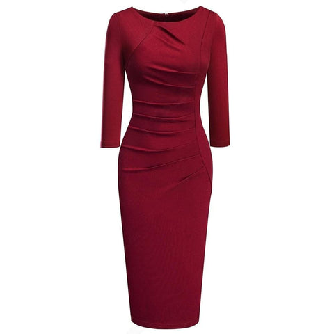 Robe retro fourreau vintage fashion dress femme chic