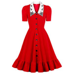 Robe rock vintage années 50 retro pin-up dress lady