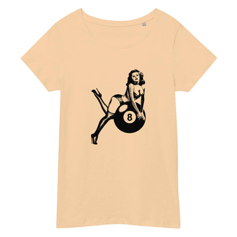 T-shirt billard vintage femme retro fashion tenue