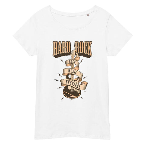 T-shirt hard rock vintage femme retro fashion tenue rockabilly